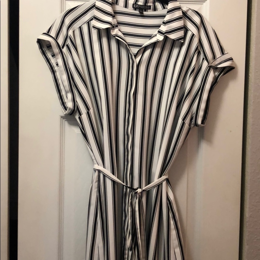 Express Button Up Dress